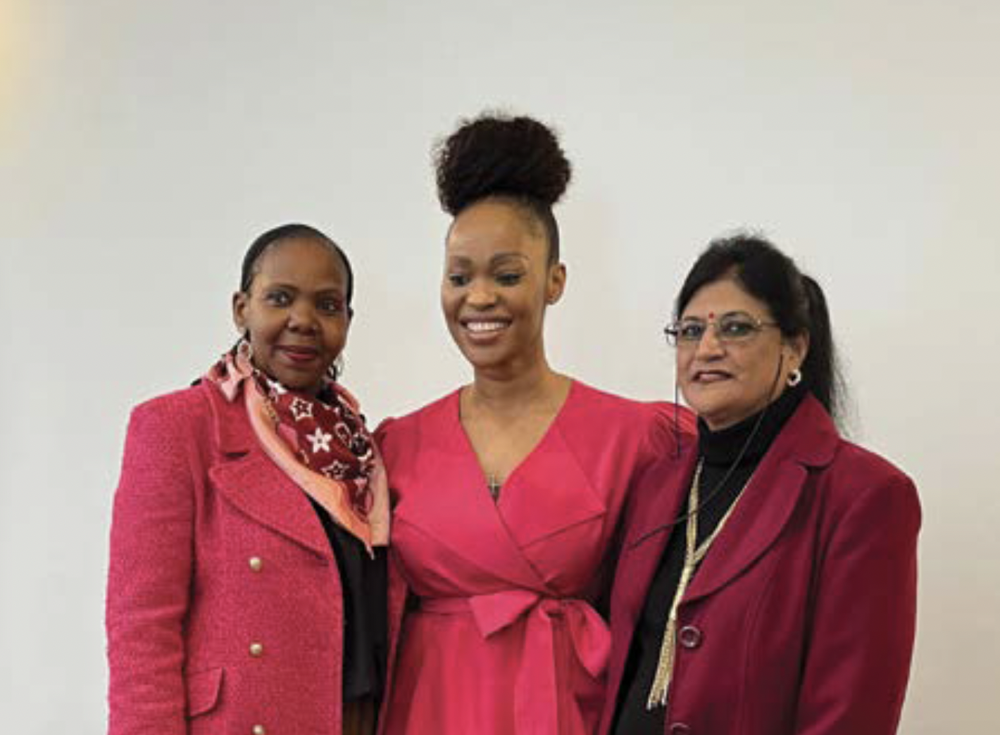 Khosi Mbatha, Hlengiwe Sabelo and Nirupa Singh
